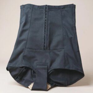 Black High-Waist Shapewear Body Shaper Brief Tummy Control Size XL
